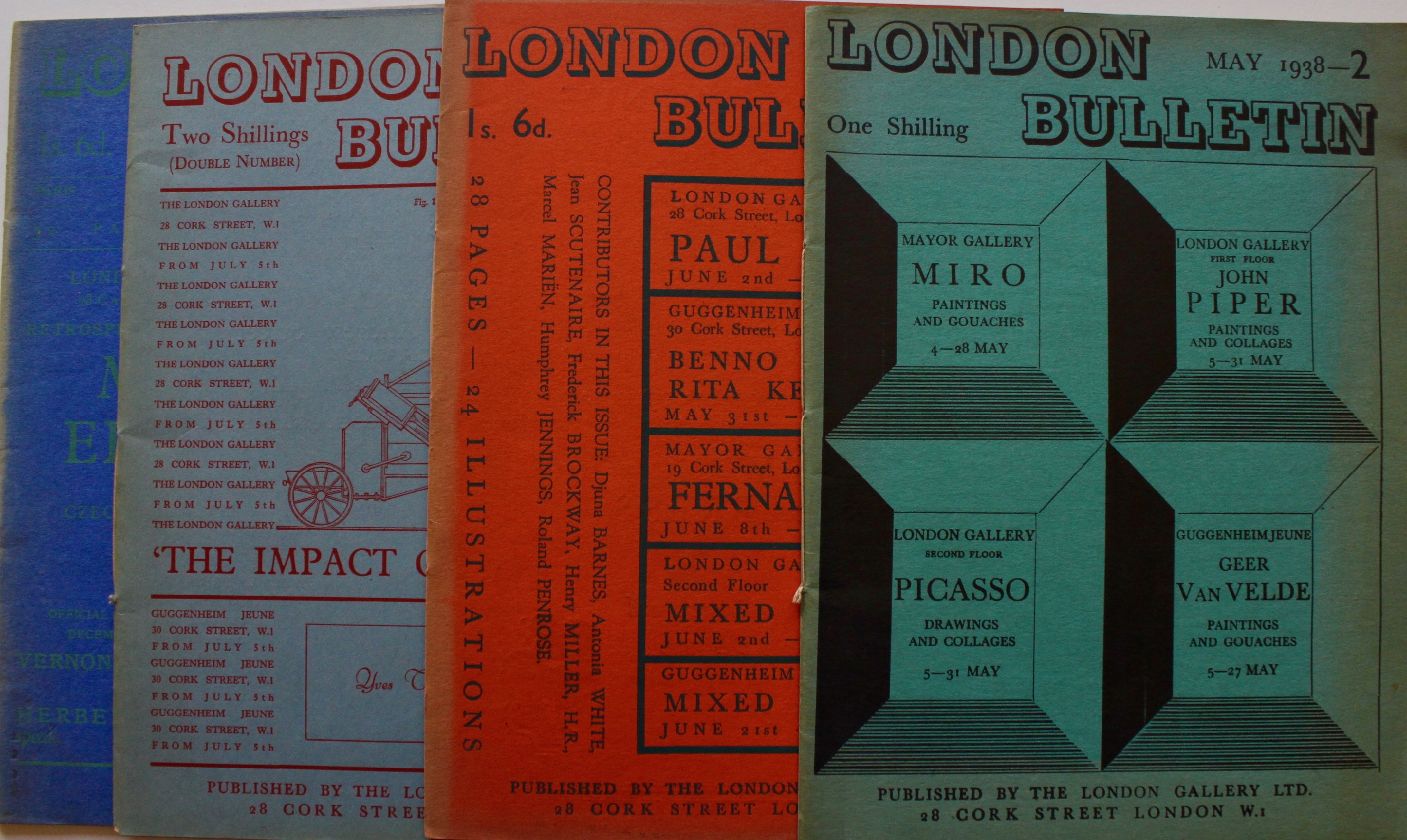 Image for London Bulletin. No. 3, 4-5 and 7.