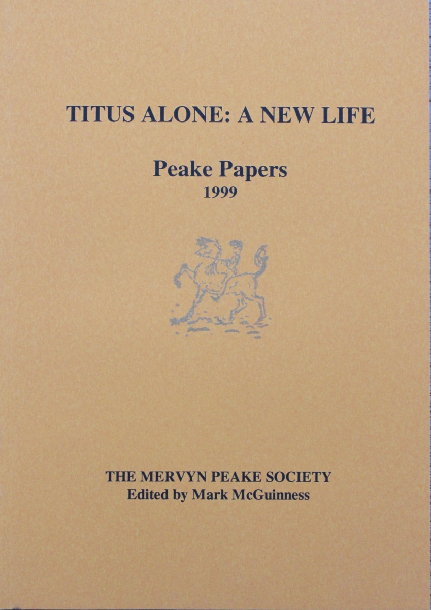 Image for Number 31. Titus Alone: A New Life. Peake Papers.