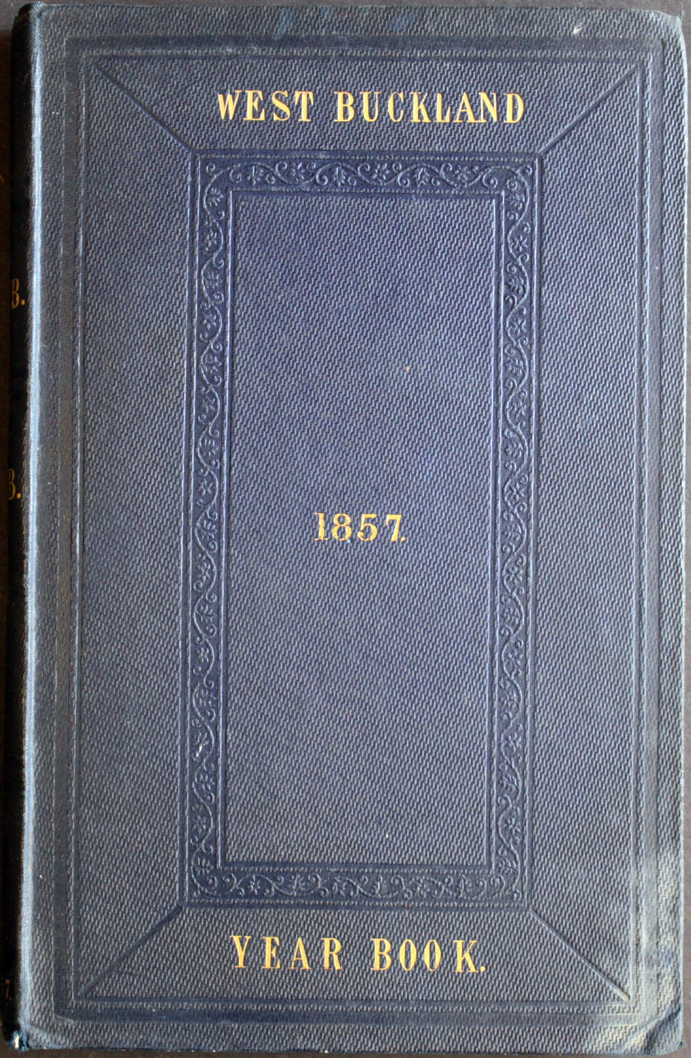 Image for West Buckland Year Book, and Kalendar, for 1857.