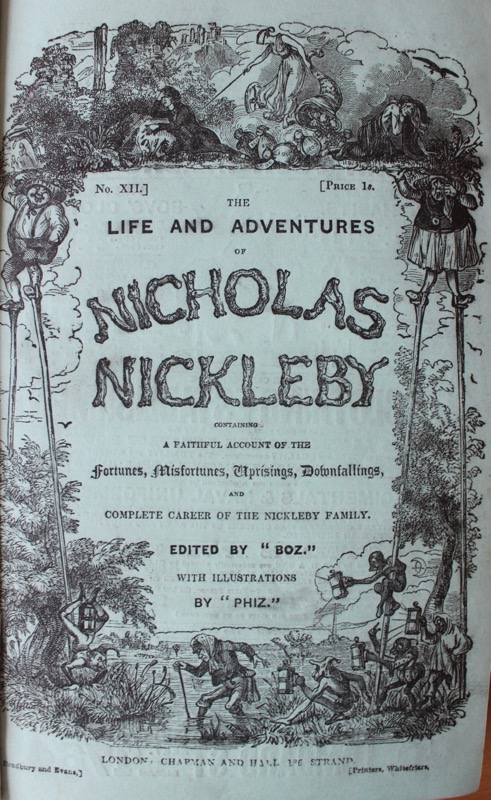 The Life and Adventures of Nicholas Nickleby. Image for The Life and Adventures of Nicholas Nickleby.