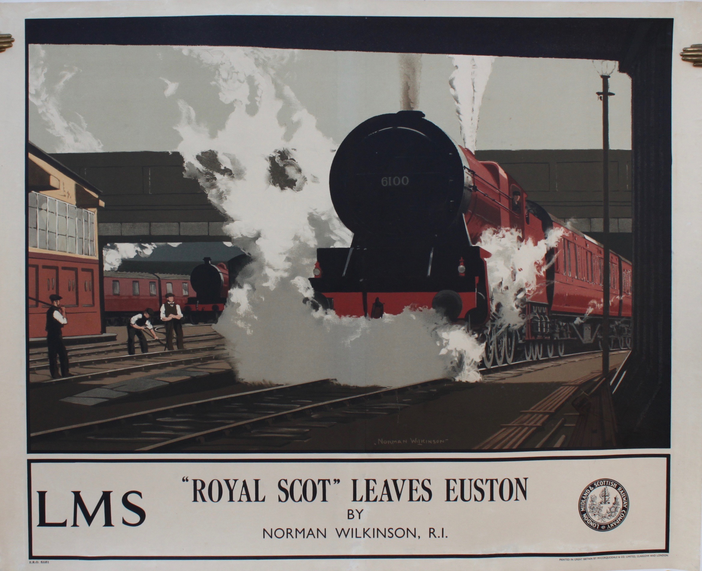 Image for "Royal Scott" Leaves Euston.