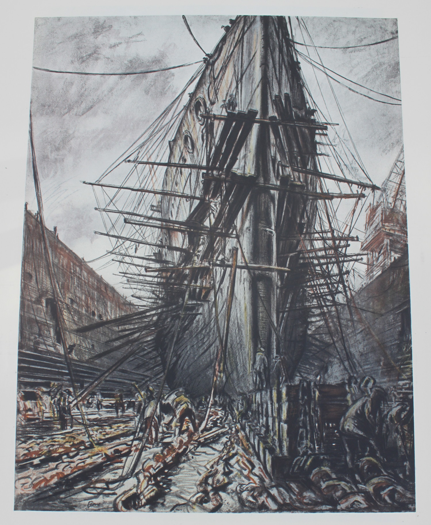 Image for With the Grand Fleet. From the Collection Presented to the British Museum by His Majesty's Government.