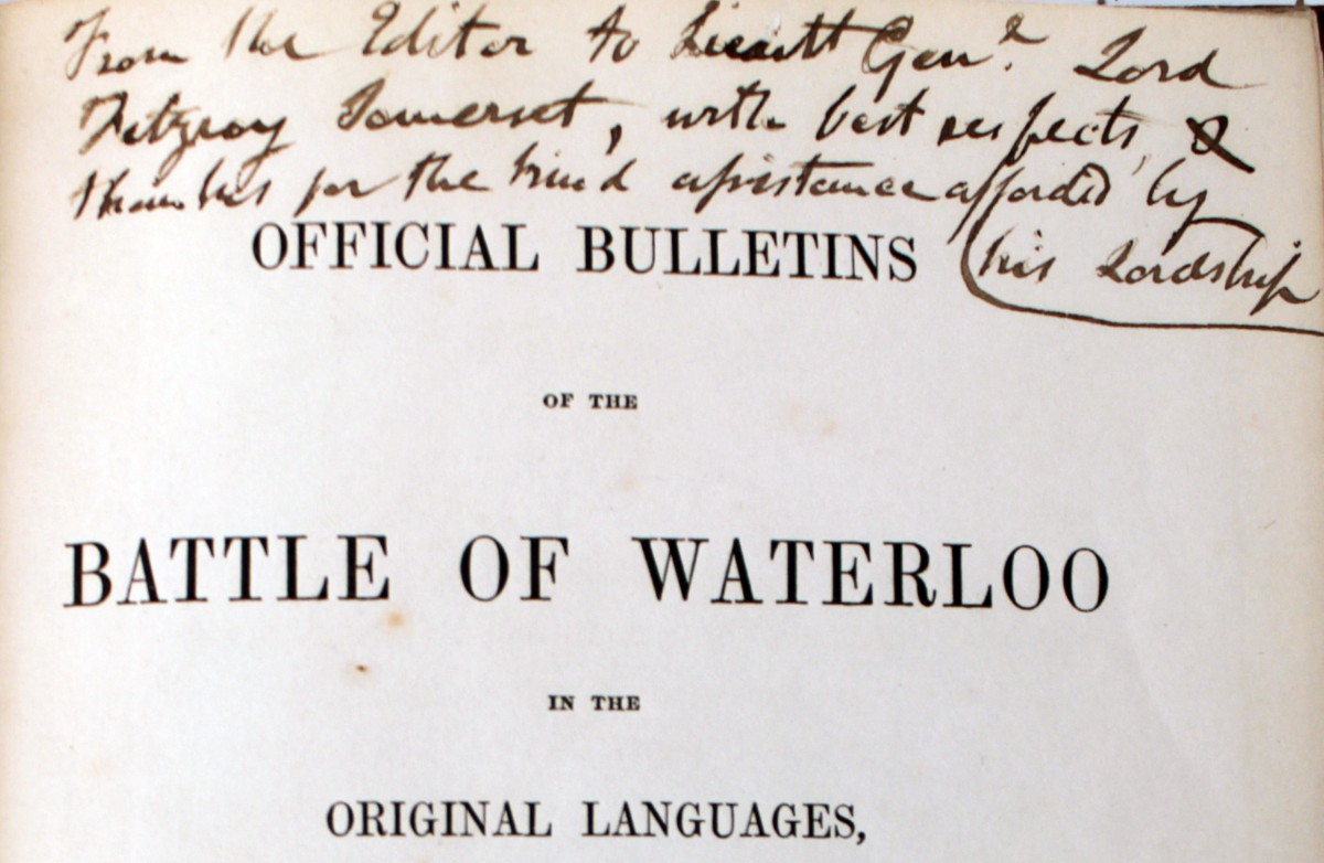 Image for Official Bulletins of the Battle of Waterloo in the Original Languages With Translations Into English.