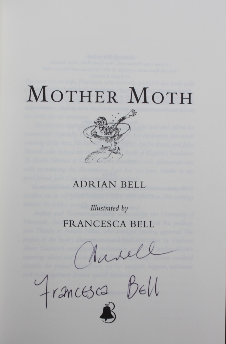 Mother Moth; illustrated by Francesca Bell. Image for Mother Moth; illustrated by Francesca Bell.