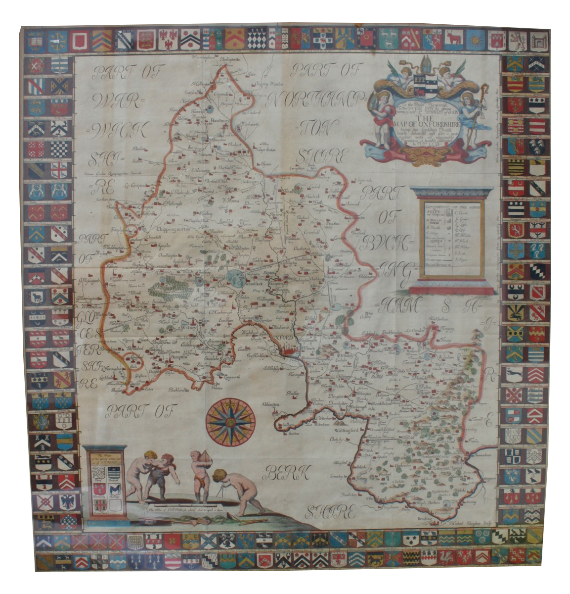 The Map of Oxfordshire. Image for The Map of Oxfordshire.