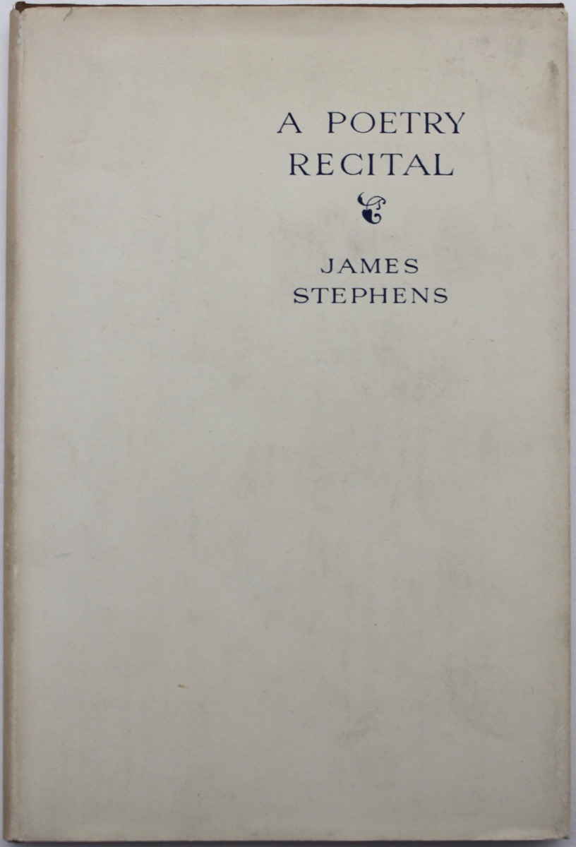 A Poetry Recital.