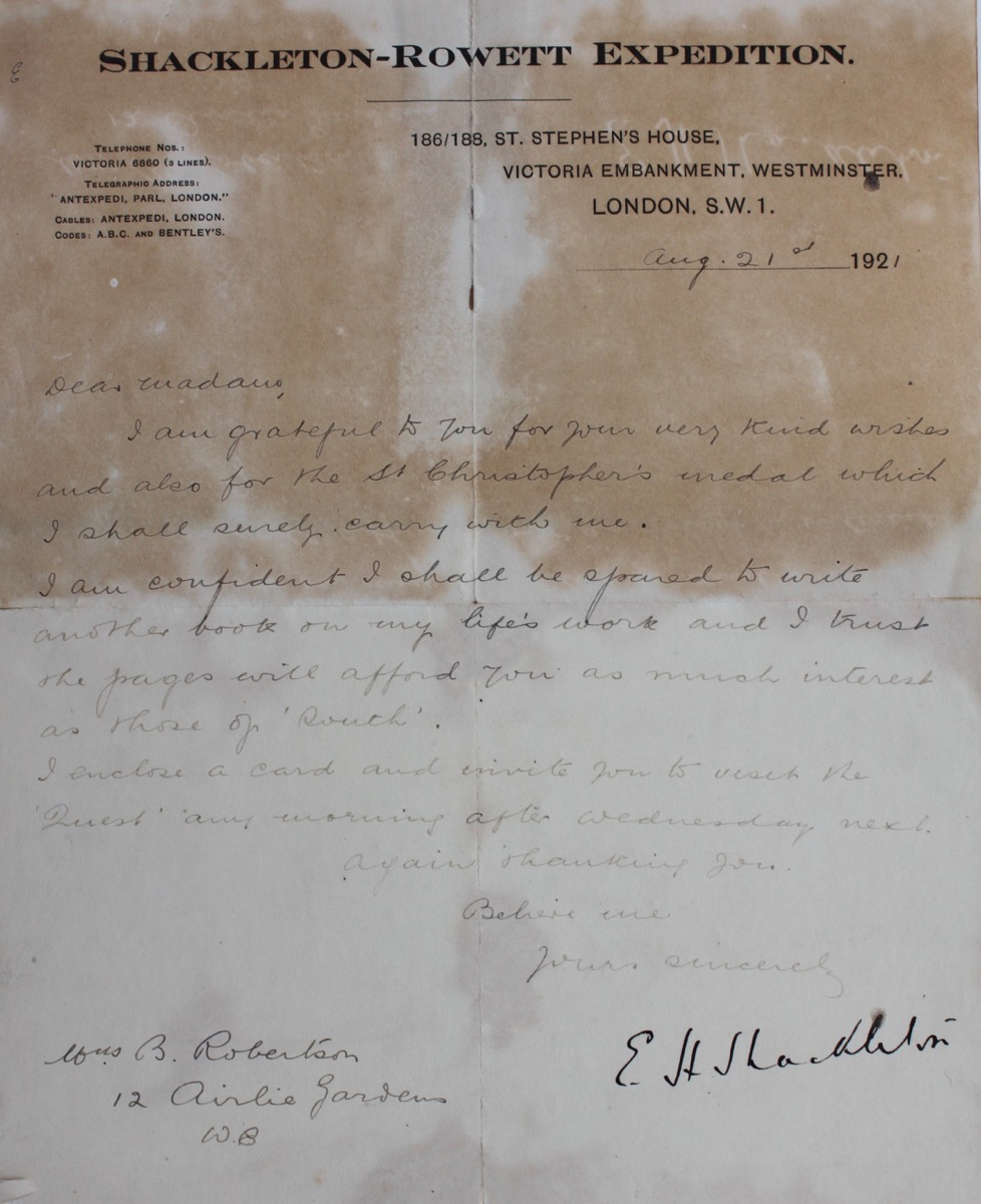 Image for South; the Story of Shackleton’s Last Expedition 1914 - 1917.