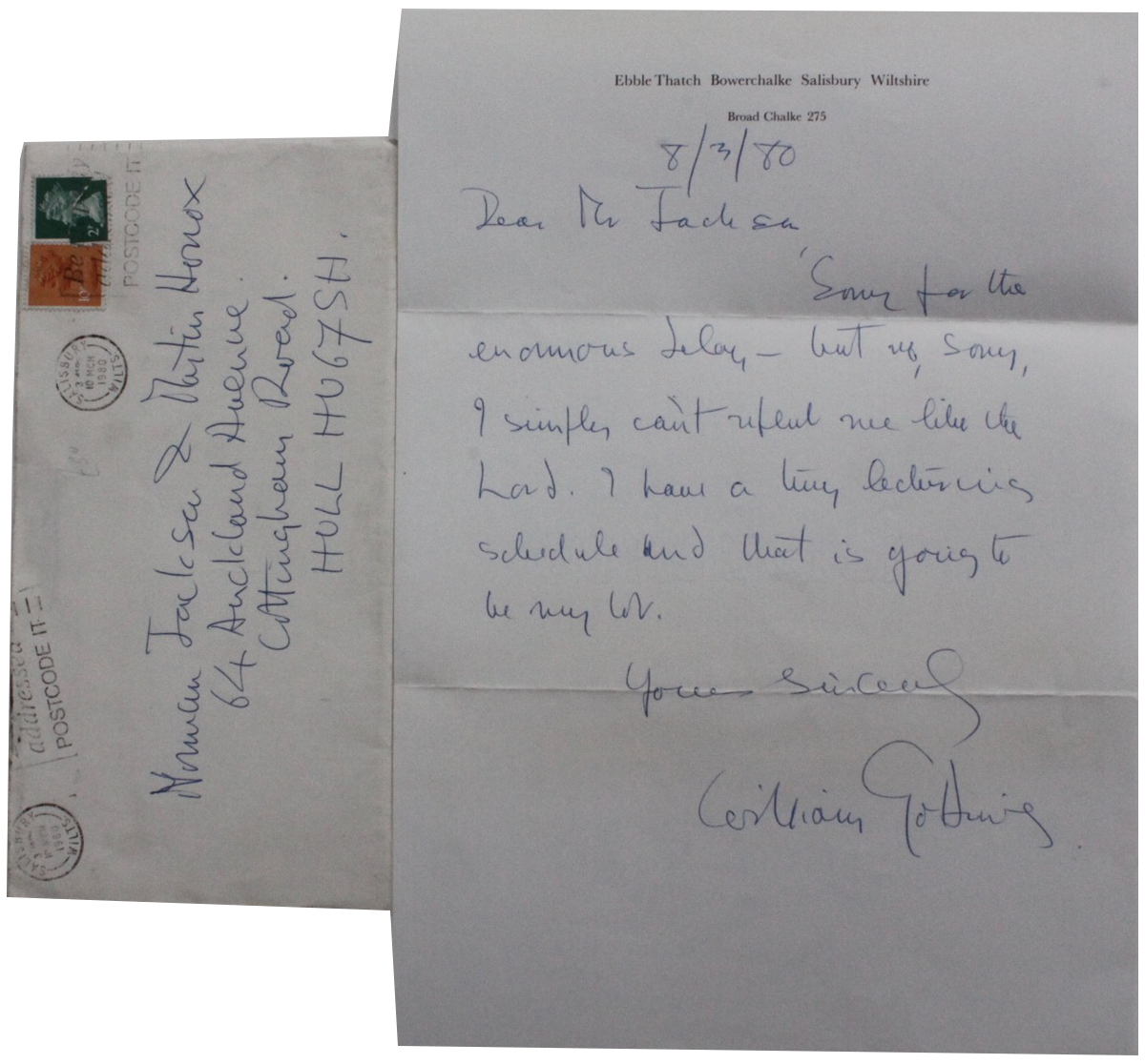 Image for Autograph Letter, signed.