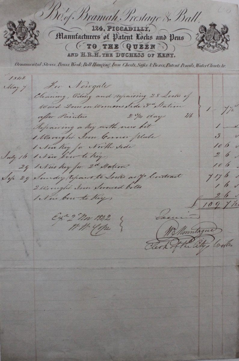 Image for Manufacturers of Patent Locks and Pens to the Queen and H.R.H. The Duchess of Kent.
