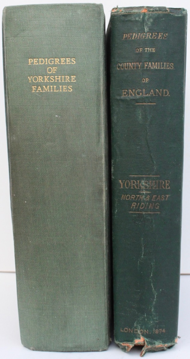 Image for Pedigrees of the County Families of Yorkshire.