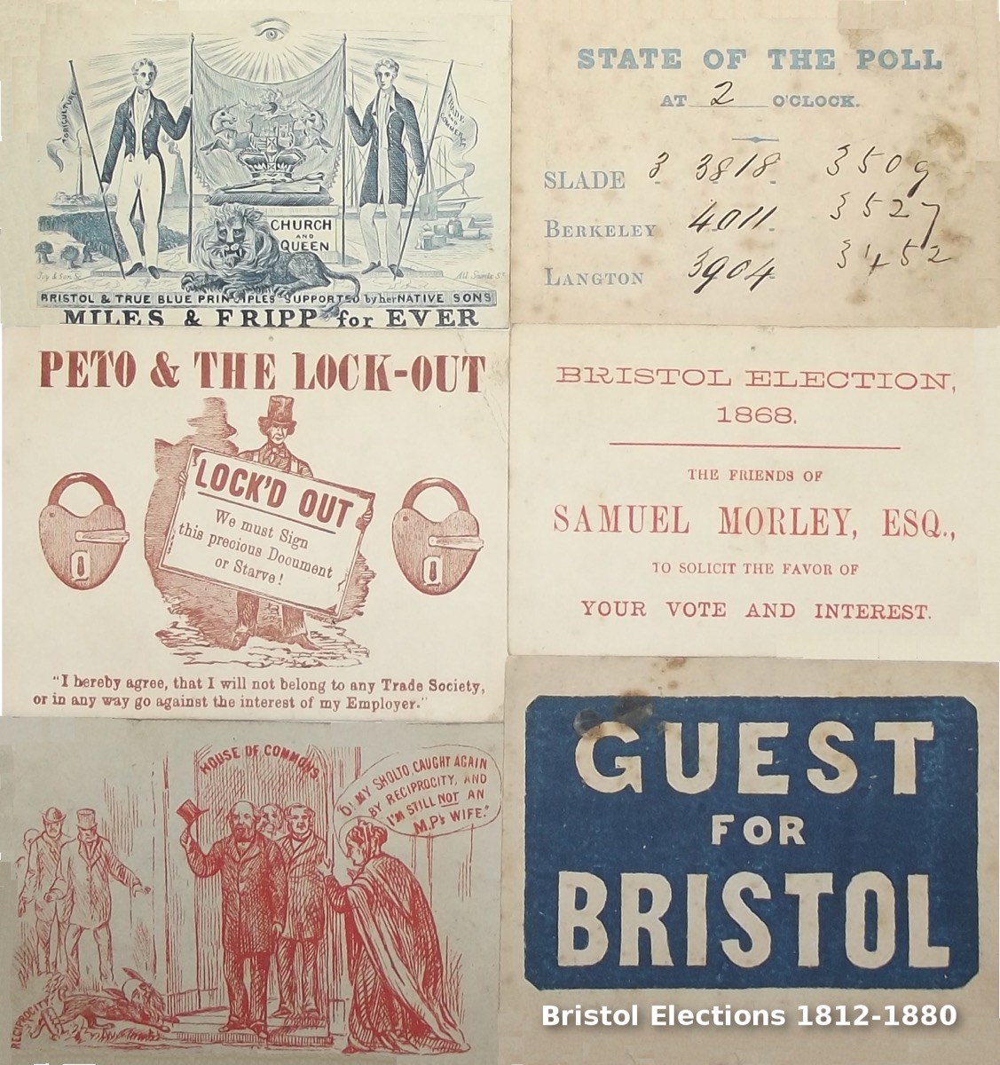 Image for Bristol Election Ephemera 1812 - 1880.
