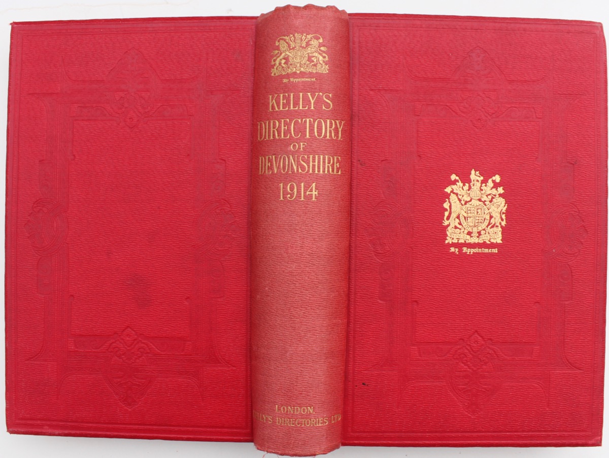 Image for Kelly’s Directory of Devonshire. 1914.