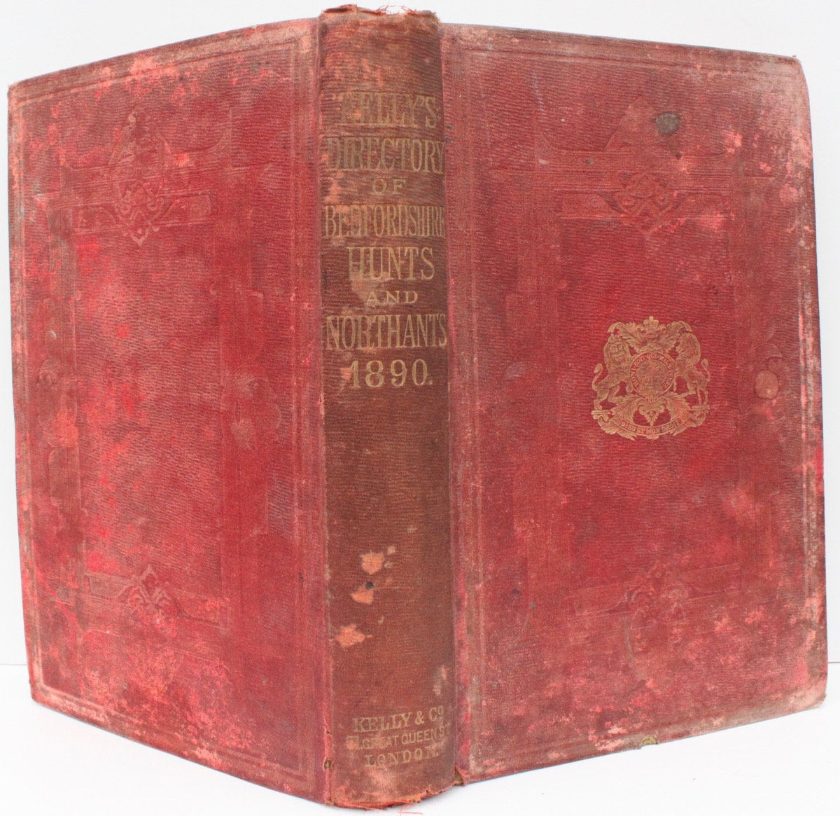 Image for Kelly’s Directory of Bedfordshire, Huntingdonshire and Northamptonshire with new maps. 1890.