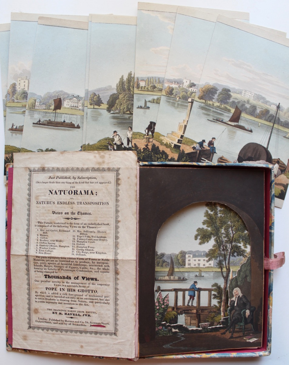 Image for The Natuorama; or, Nature’s Endless Transposition of Views on the Thames.