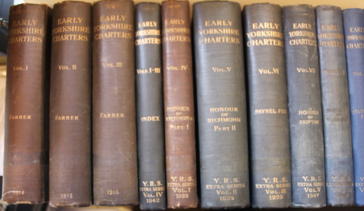 Image for Early Yorkshire Charters. Volumes 1 - 12 plus index volume to Vols 1 - 3.