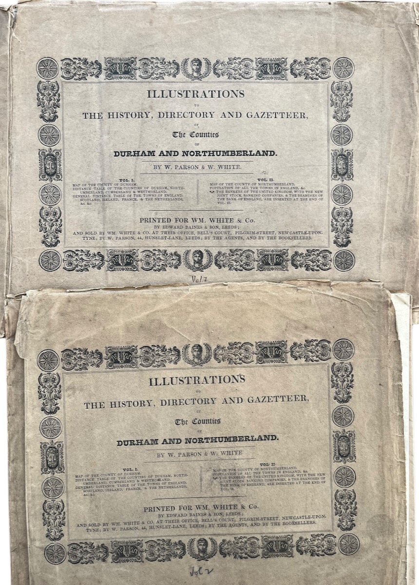 Illustrations to the History, Directory and Gazetteer, of the Counties ...